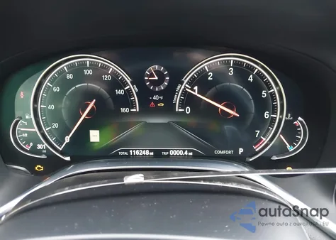 2016 BMW 740I from USA, damaged, VIN WBA7E2C52GG504003